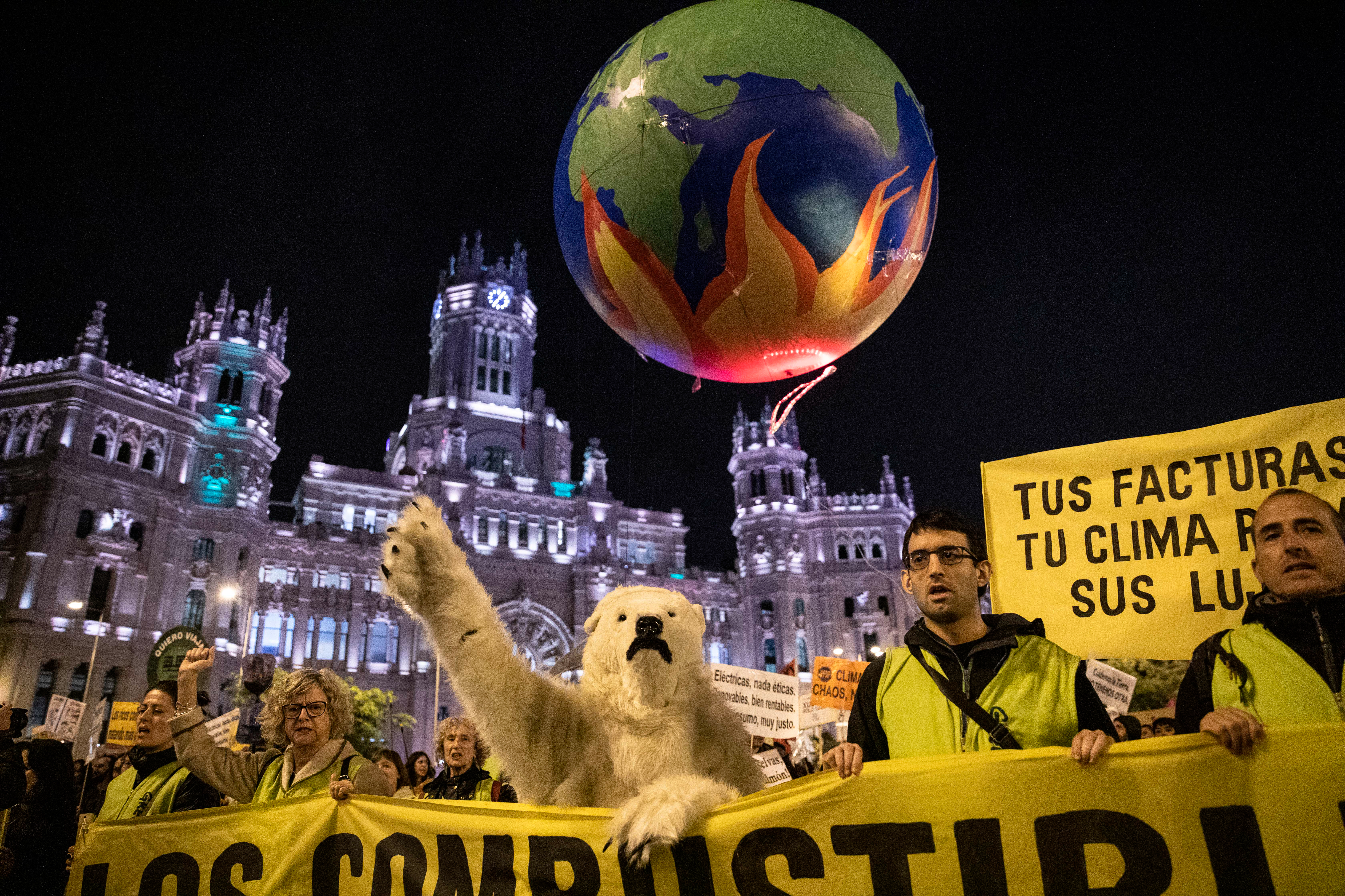 Manifestación COP Madrid 2022